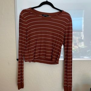 Forever 21 Women’s stripped long sleeve top.
